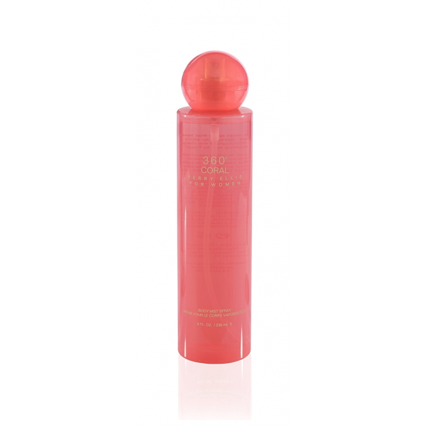 PERRY ELLIS 360° CORAL 236 ML BODY MIST SPRAY DAMA
