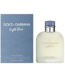 DOLCE & GABBANA LIGHT BLUE 200 ML E TOIL SPRAY CABALLERO