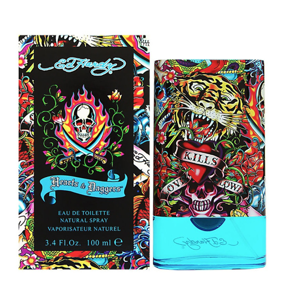ED HARDY HEARTS &amp; DAGG 100 ML E TOIL SPRAY CABALLERO