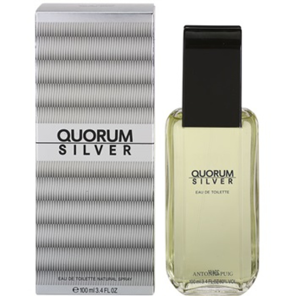 QUORUM SILVER 100 ML E TOIL SPRAY CABALLERO