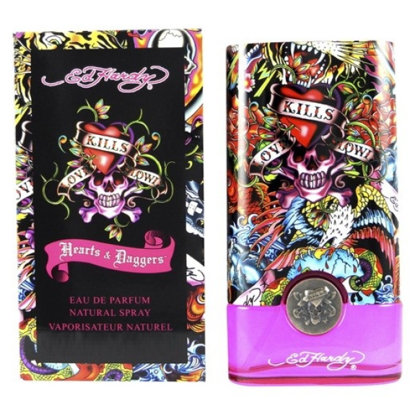 ED HARDY HEARTS &amp; DAGG 100 ML E PERF SPRAY DAMA