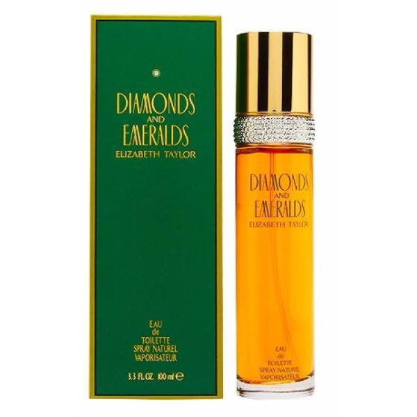 ELIZABETH TAYLOR DIAMONDS &amp; ESMERALDS 100 ML E TOIL SPRAY DAMA
