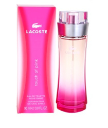 LACOSTE TOUCH OF PINK 90 ML E TOIL SPRAY DAMA
