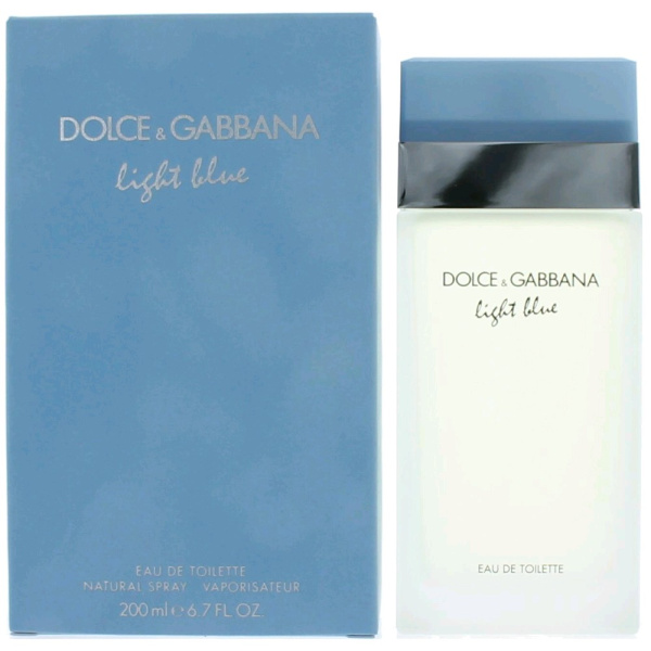 DOLCE &amp; GABBANA LIGHT BLUE 200 ML E TOIL SPRAY DAMA