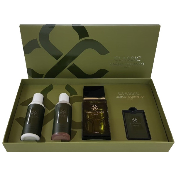 SET CARLO CORINTO TRAD 4 PZAS CABALLERO