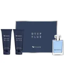SET FERRIONI DEEP BLUE 4 PZAS CABALLERO