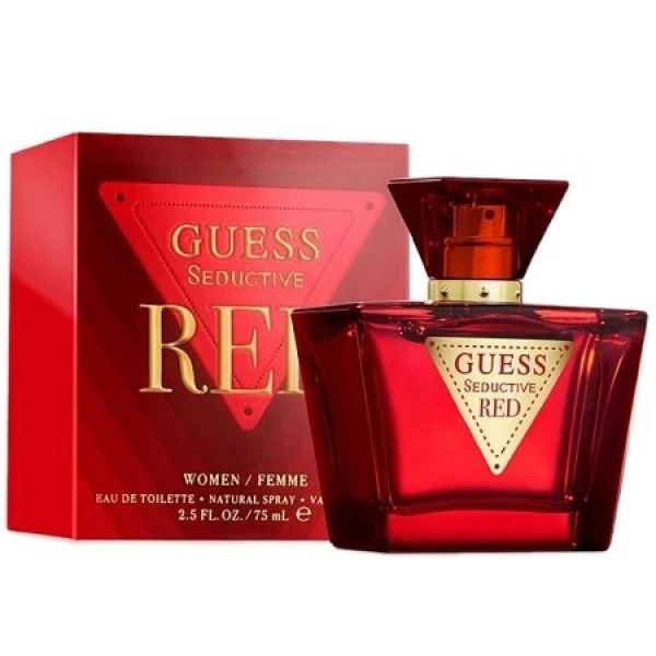GUESS SEDUCTIVE RED 75 ML E TOIL SPRAY DAMA