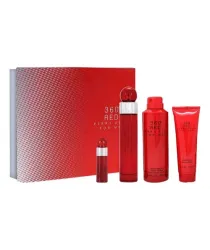 SET PERRY ELLIS 360° RED 4 PZAS CABALLERO