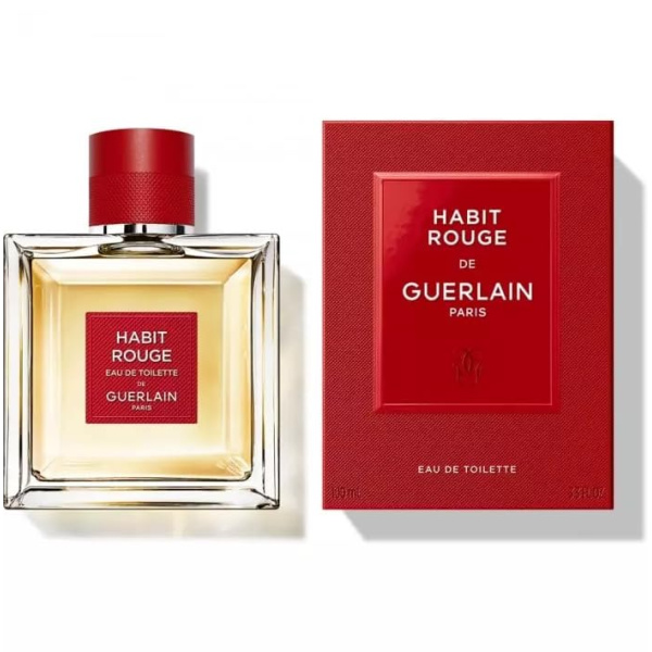 GUERLAIN HABIT ROUGE 150 ML E TOIL SPRAY CABALLERO