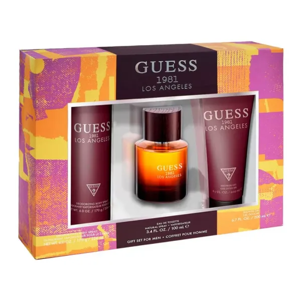 SET GUESS 1981 LOS ANGELES 3 PZAS CABALLERO