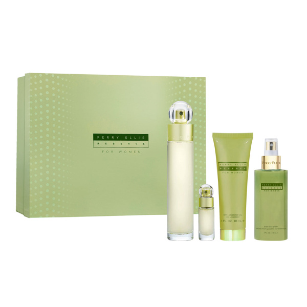 SET PERRY ELLIS RESERVE 4 PZAS DAMA