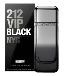 CAROLINA HERRERA 212 VIP BLACK ELIXIR 100 ML E PERF SPRAY CABALLERO