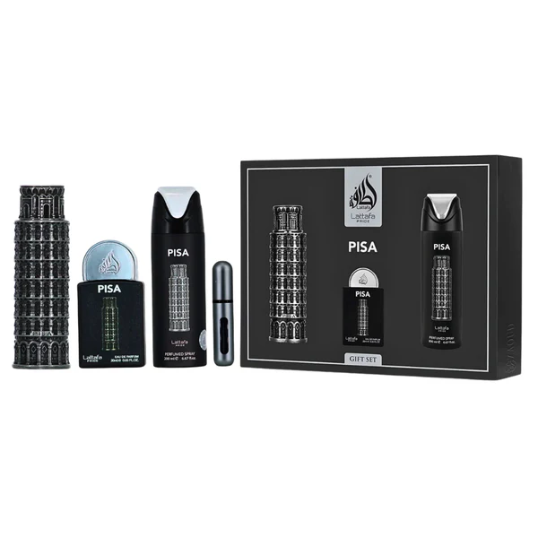 SET LATTAFA PISA 4 PZAS CABALLERO