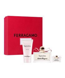 SET SALVATORE FERRAGAMO SIGNORINA 3 PZAS DAMA
