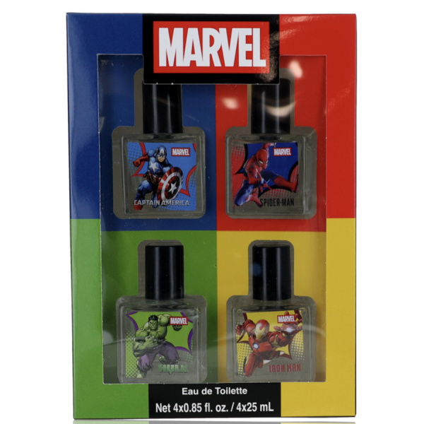 SET MARVEL 4 PZAS NIÑO