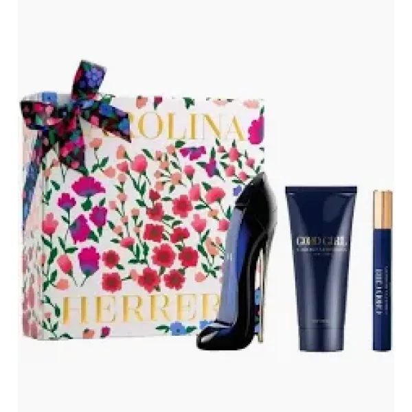 SET CAROLINA HERRERA GOOD GIRL 3 PZAS PERF DAMA