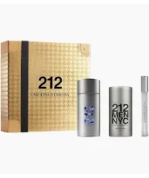 SET CAROLINA HERRERA 212 3 PZAS TOIL CABALLERO