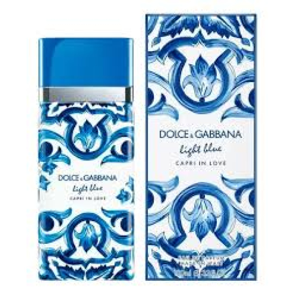DOLCE &amp; GABBANA LIGHT BLUE CAPRI IN LOVE 100 ML E PERF SPRAY DAMA