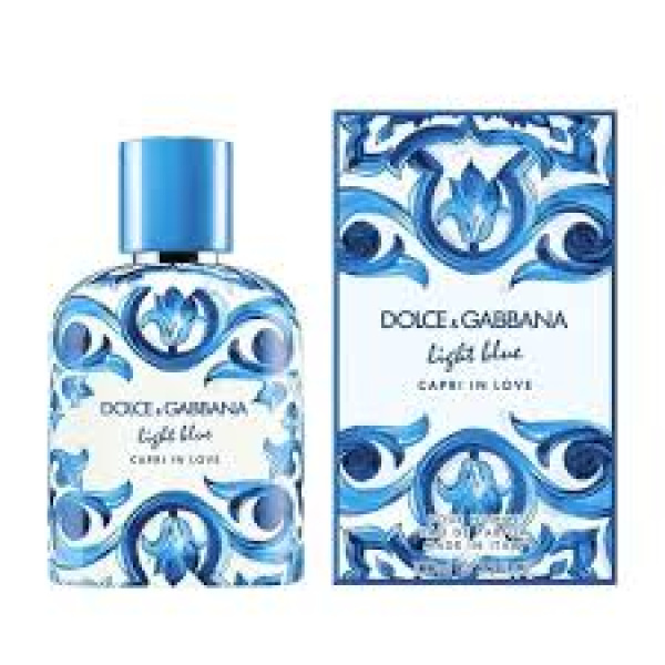 DOLCE & GABBANA LIGHT BLUE CAPRI IN LOVE 100 ML E PERF SPRAY CABALLERO